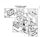 Kenmore 11640262 attachment parts diagram