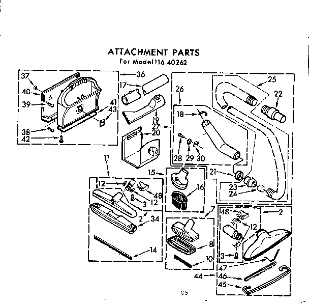 Attachment parts