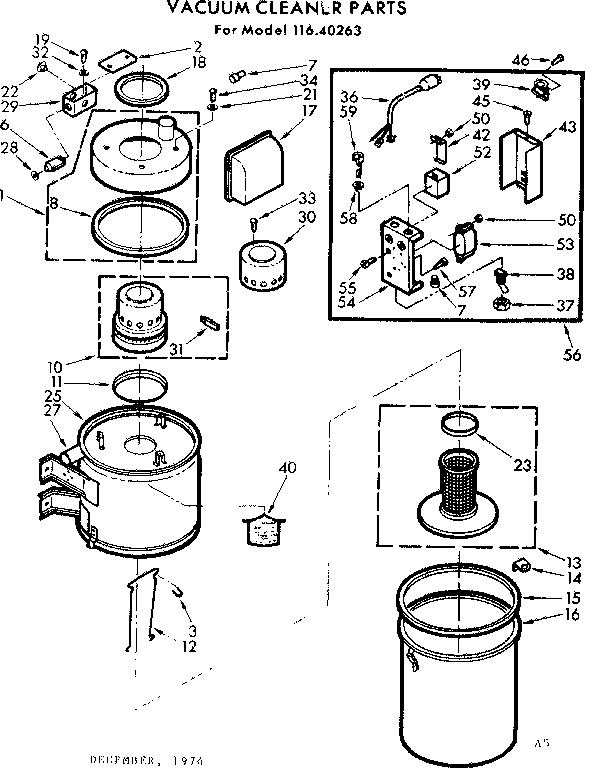 VACUUM CLEANER PARTS