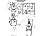 Kenmore 11640263 vacuum cleaner parts diagram