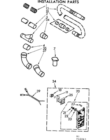 Installation parts