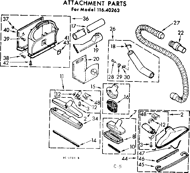 Attachment parts