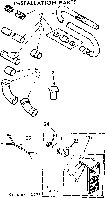 Installation parts