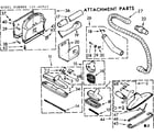 Kenmore 11640523 attachment parts diagram