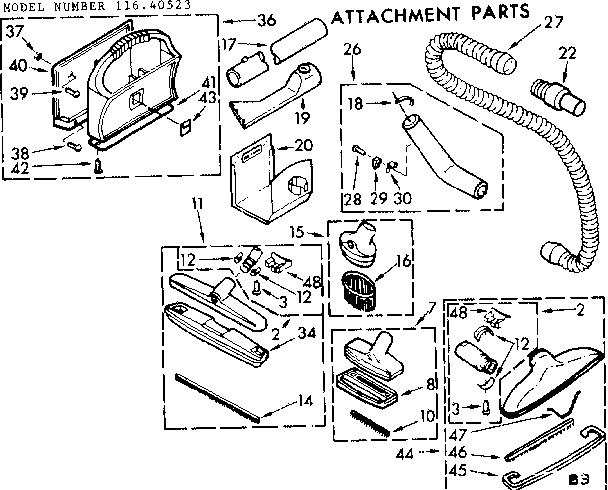 Attachment parts