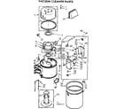 Kenmore 11640523 vacuum cleaner parts diagram