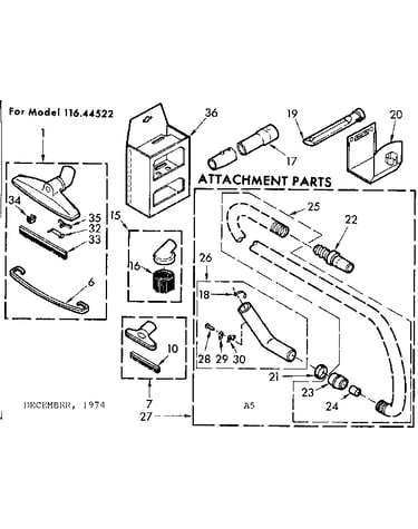 Attachment parts
