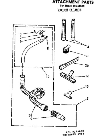 Attachment parts