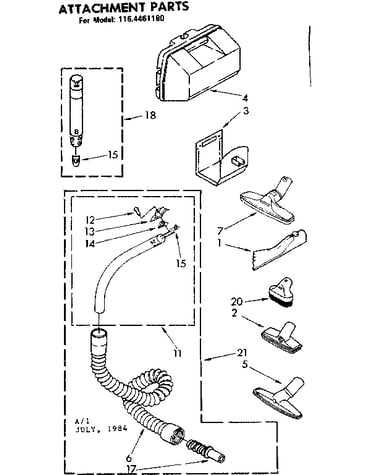 Attachment parts