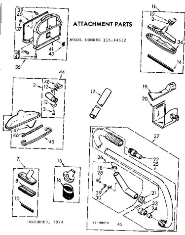 Attachment parts