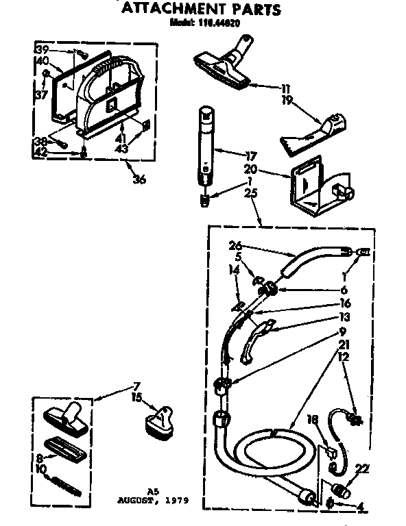 Attachment parts
