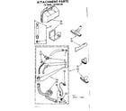 Kenmore 1164462180 attachment parts diagram