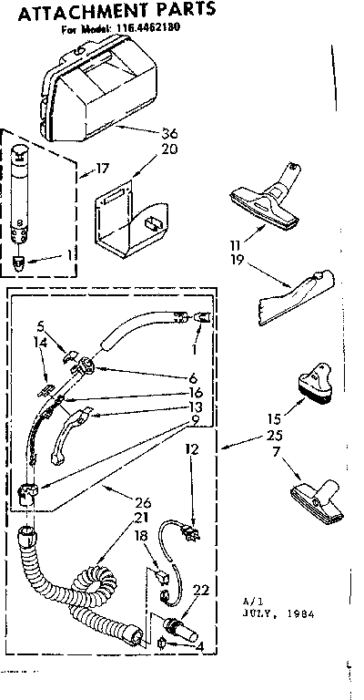 Attachment parts