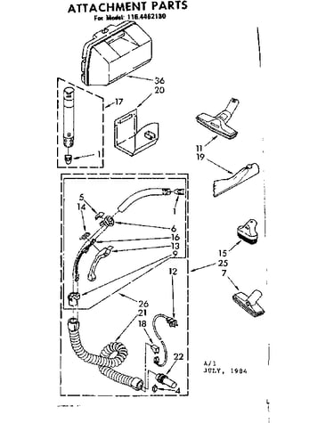 Attachment parts