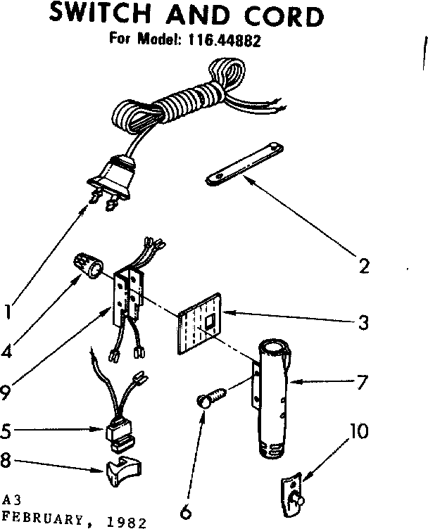 Switch and cord