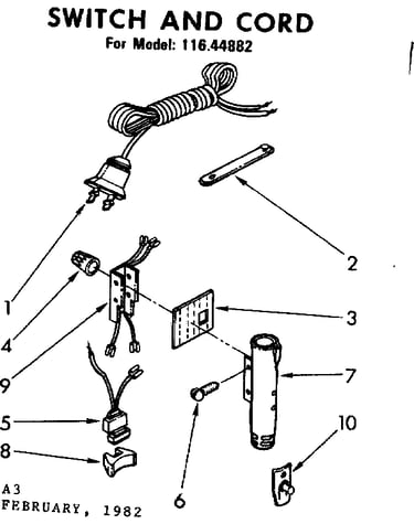 Switch and cord
