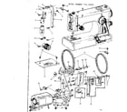 Kenmore 15810304 motor assembly diagram