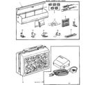 Kenmore 15810450 attachment parts diagram