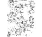 Kenmore 15810500 motor assembly diagram