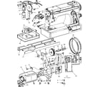 Kenmore 15810501 motor assembly diagram