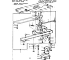 Kenmore 15810601 mechine base assembly diagram