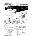 Kenmore 15810690 work table parts diagram