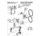 Kenmore 15810690 motor assembly diagram