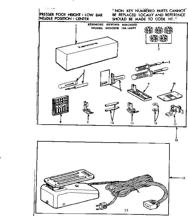Attachment parts