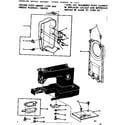 Kenmore 15810691 face cover and needle plate diagram