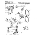 Kenmore 15810691 motor assembly diagram