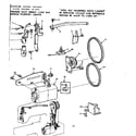 Kenmore 15810691 motor assembly diagram