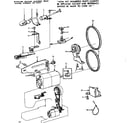 Kenmore 15812110 motor assembly diagram