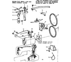 Kenmore 15812111 motor assembly diagram