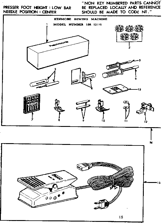 Attachment parts