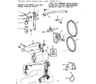 Kenmore 15812112 motor assembly diagram