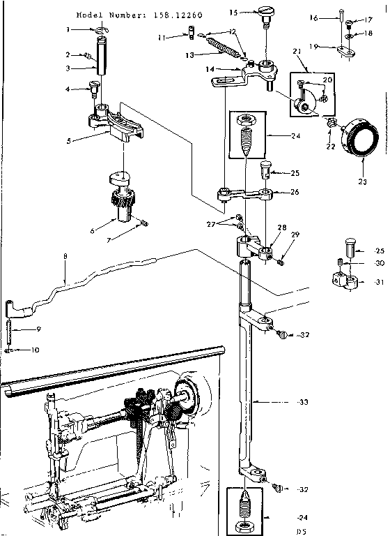 ZIGZAG CAM GUIDE ASSEMBLY