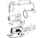 Kenmore 15812260 motor assembly diagram
