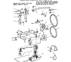 Kenmore 15812290 motor assembly diagram