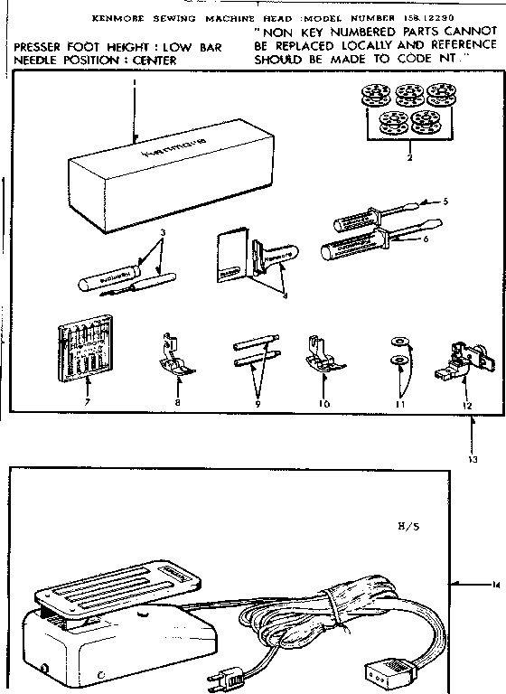 Attachment parts