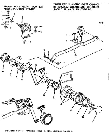 Zigzag cam assembly