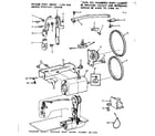 Kenmore 15812291 motor assembly diagram