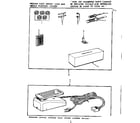 Kenmore 15812291 attachment parts diagram