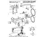 Kenmore 15812292 motor assembly diagram
