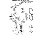 Kenmore 15812310 motor assembly diagram