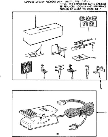 Attachment parts
