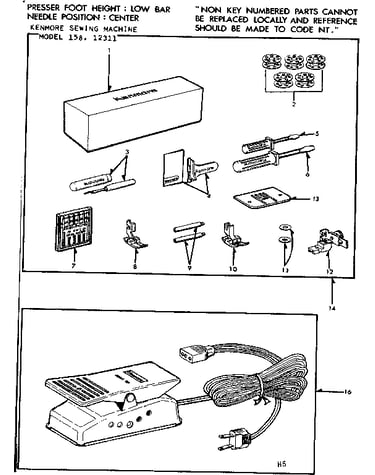 Attachment parts