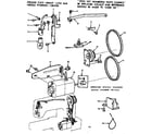 Kenmore 15812312 motor assembly diagram