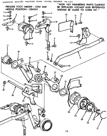 Zigzag cam assembly
