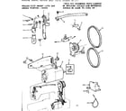 Kenmore 15812313 motor assembly diagram