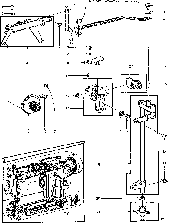 ZIGZAG CAM ASSEMBLY